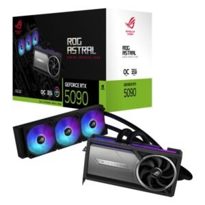 Asus ROG ASTRAL LC GeForce RTX 5090 32GB GDDR7 OC Edition with Premium 360mm AIO Cooler Graphics Card