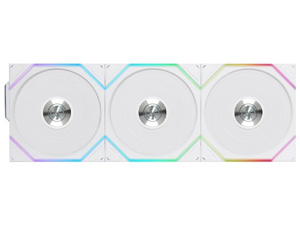Lian Li Uni Fan TL120 Wireless ARGB 120mm Fan - White (3-Pack)