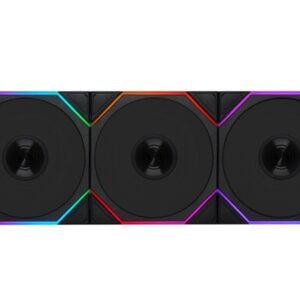Lian Li Uni Fan TL120 Wireless ARGB 120mm Fan – Black (3-Pack)