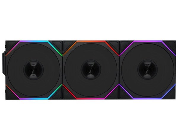 Lian Li Uni Fan TL120 Wireless ARGB 120mm Fan - Black (3-Pack)