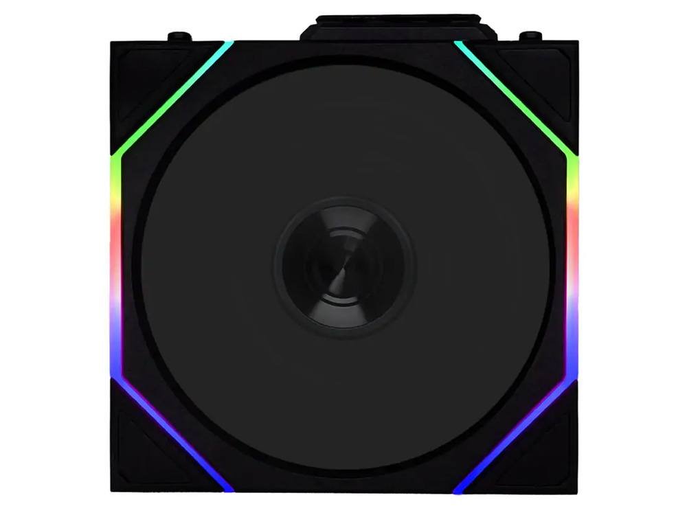 Lian Li Uni Fan TL120 Reverse Blade Wireless ARGB 120mm Fan - Black (1-Pack)