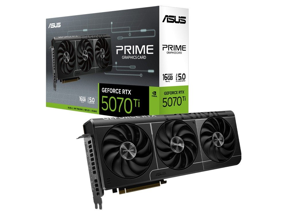 ASUS Prime GeForce RTX 5070 Ti 16G GDDR7 Graphics Card