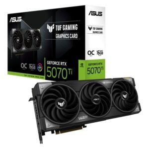 ASUS TUF GeForce RTX 5070 Ti 16GB GDDR7 OC Edition Graphics Card