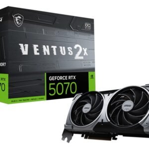 MSI GeForce RTX 5070 12G VENTUS 2X OC Graphics Card