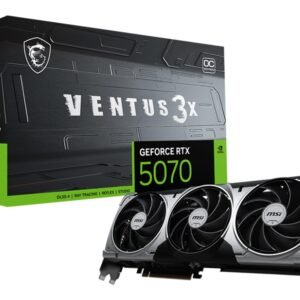 MSI GeForce RTX 5070 12G VENTUS 3X OC Graphics Card