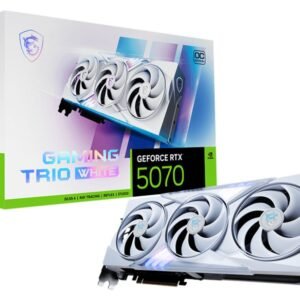 MSI GeForce RTX 5070 12G GAMING TRIO OC WHITE Graphics Card