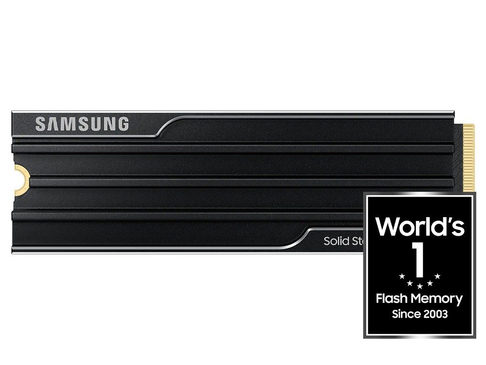 Samsung 9100 PRO 4TB PCIe Gen5  NVMe M.2 SSD with Heatsink