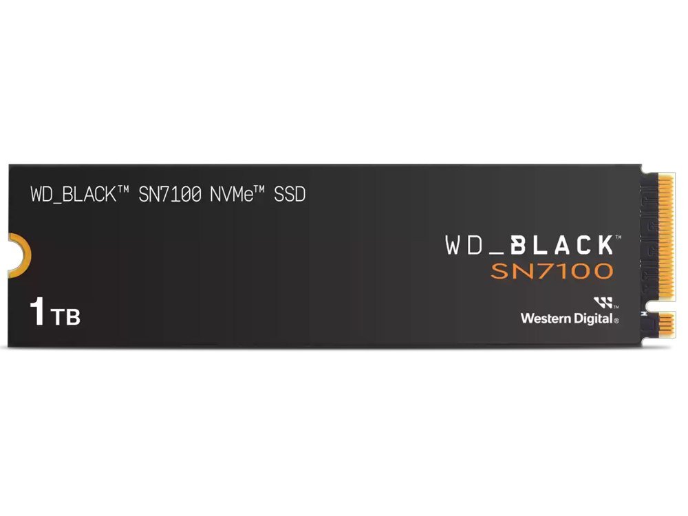 WD BLACK SN7100 1TB PCIe Gen4 M.2 2280 NVMe SSD