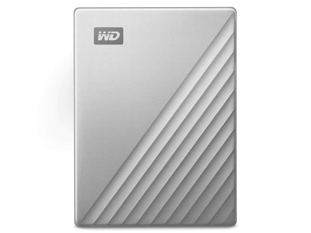WD My Passport Ultra 4TB USB-C 2.5" Portable Hard Drive - Silver