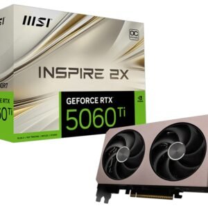 MSI GeForce RTX 5060 Ti 8G INSPIRE 2X OC Graphics Card