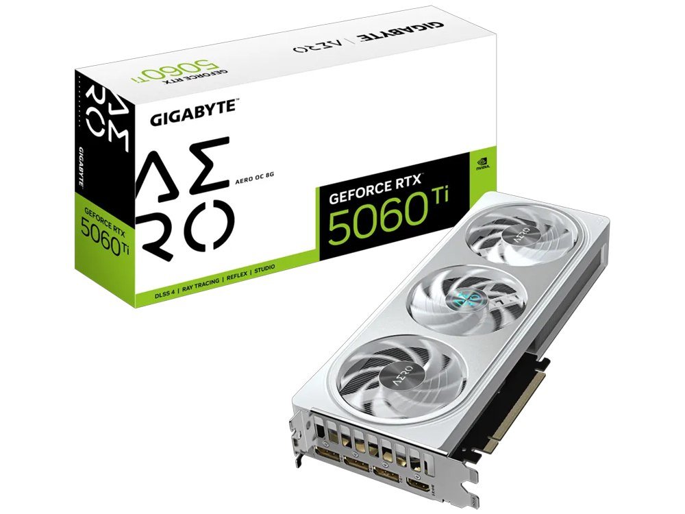 Gigabyte GeForce RTX 5060 Ti AERO OC 8G Graphics Card