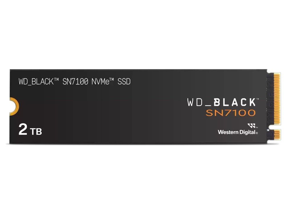 WD BLACK SN7100 2TB PCIe Gen4 M.2 2280 NVMe SSD (Without Heatsink)