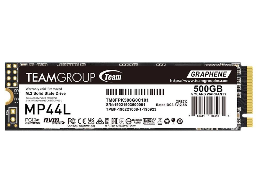 Team Group MP44L 500GB PCIe Gen4 M.2 SSD