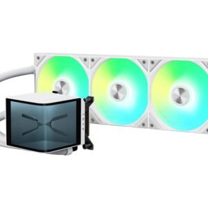 TRYX Panorama ARGB 360mm All-in-One Liquid CPU Cooler – White