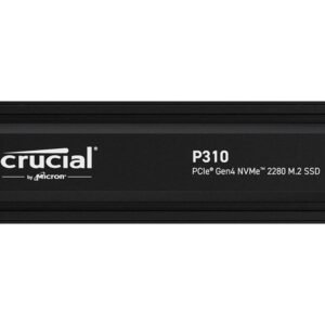 Crucial P310 2TB PCIe Gen4 NVMe M.2 SSD with Heatsink