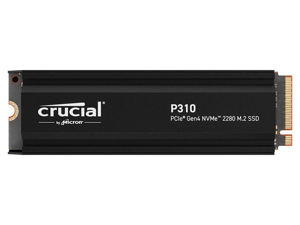 Crucial P310 2TB PCIe Gen4 NVMe M.2 SSD with Heatsink