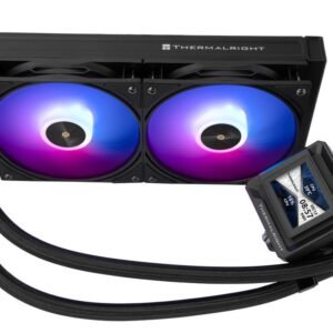 Thermalright Frozen Warframe 240mm SE ARGB All-in-One Liquid CPU Cooler – Black