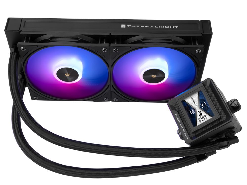 Thermalright Frozen Warframe 240mm SE ARGB All-in-One Liquid CPU Cooler - Black