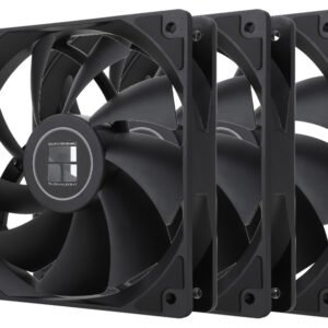 Thermalright TL-C12C X3 120mm Case Fan – Black (3-Pack)