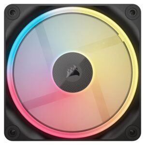 Corsair iCUE LINK LX120-R RGB 120mm PWM Reverse Fan – Black