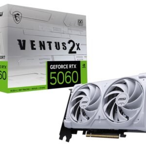 MSI GeForce RTX 5060 8G Ventus 2X OC White Graphics Card