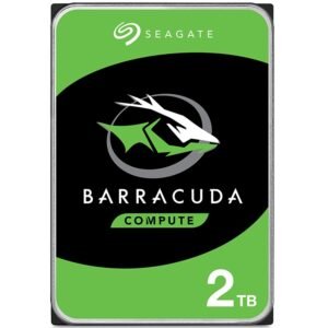 Seagate BarraCuda 2TB 5400RPM  3.5″ Internal Hard Drive