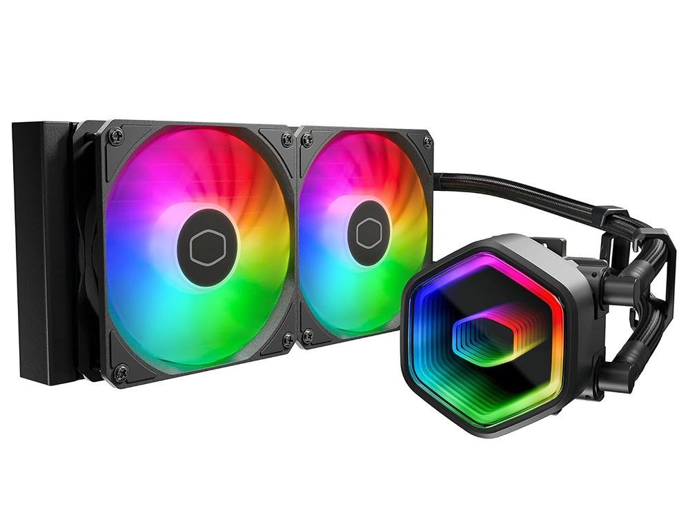 Cooler Master MasterLiquid 240L Core II ARGB All-in-One Liquid CPU Cooler - Black
