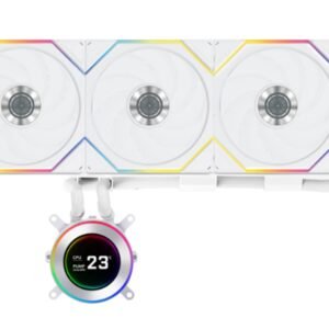 Lian Li Hydroshift II LCD-C 360TL 360mm All-in-One Liquid CPU Cooler – White