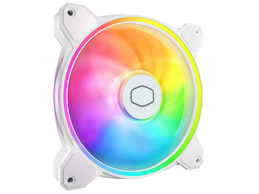 Cooler Master MasterFan MF140 Halo2 Dual Loop ARGB 140mm Fan - White