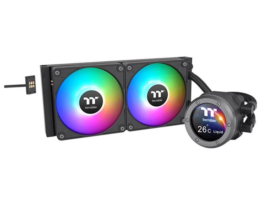 Thermaltake TH240 V2 Ultra EX ARGB All-In-One Liquid Cooler - Black