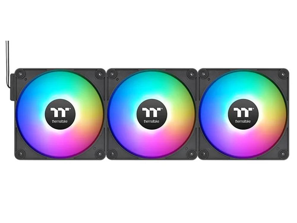 Thermaltake CT120 EX Reverse 120mm ARGB Sync Case Fan - Black  (3-Pack)