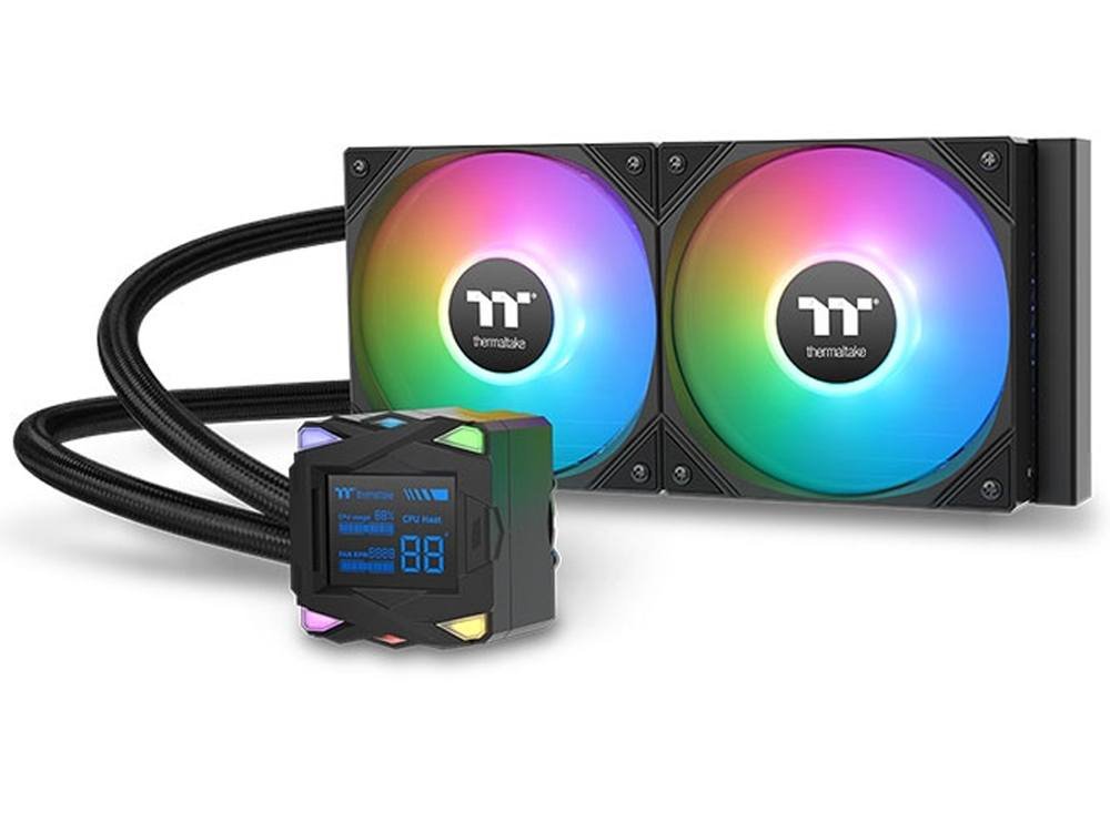 Thermaltake LA240-S 240mm ARGB 2.4" LCD Display All-In-One Liquid CPU Cooler