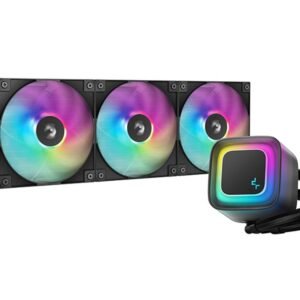 Deepcool LE360 V2 360mm RGB Liquid CPU Cooler – Black
