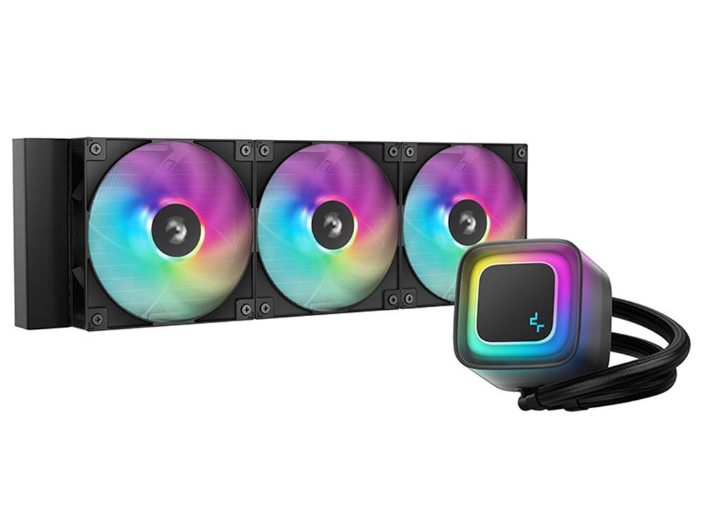 Deepcool LE360 V2 360mm RGB Liquid CPU Cooler - Black