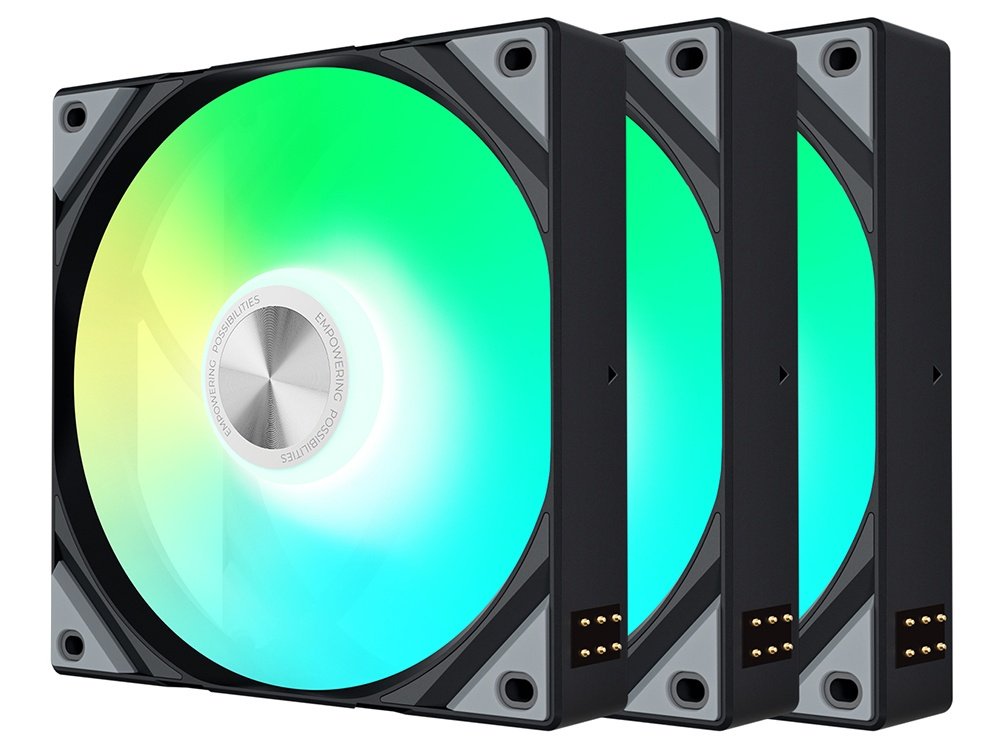 TRYX ROTA SL 120 120mm ARGB Fan - Black (3-pack)