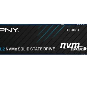 PNY CS1031 500GB M.2 2280 NVMe SSD – Black