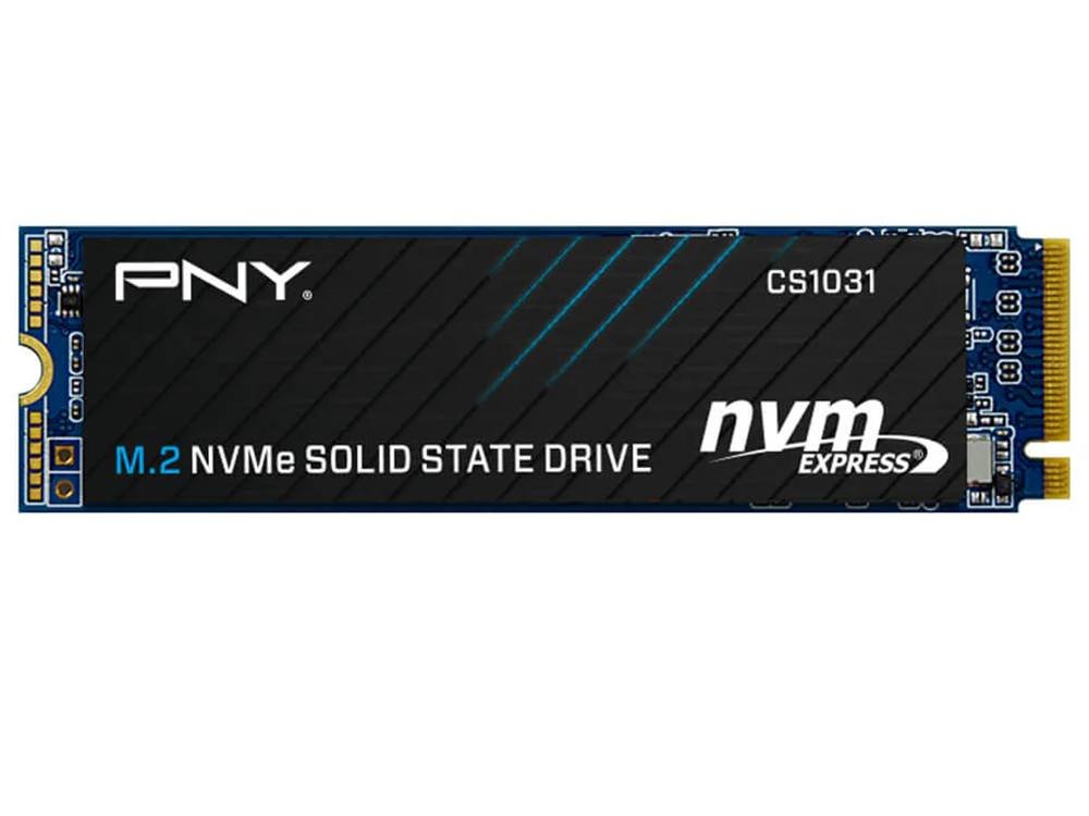 PNY CS1031 500GB M.2 2280 NVMe SSD - Black