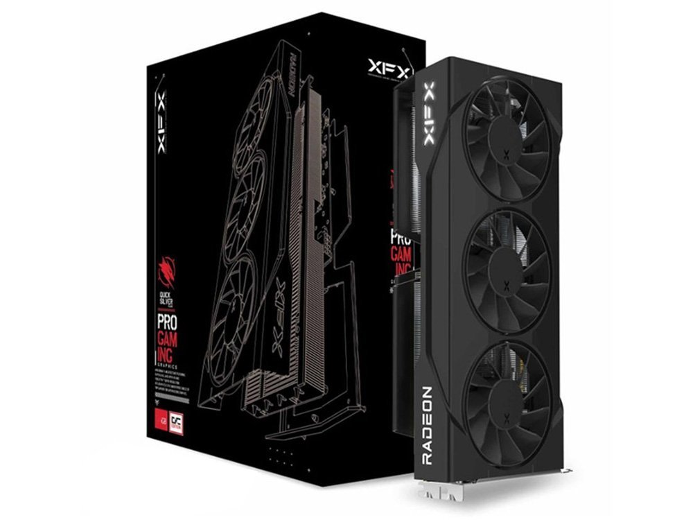 XFX Swift AMD Radeon RX 9060 XT OC Triple Fan Gaming Edition 16GB Graphics Card