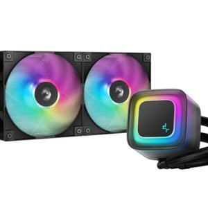 DeepCool LE240 V2 240mm All-In-One Liquid CPU Cooler – Black
