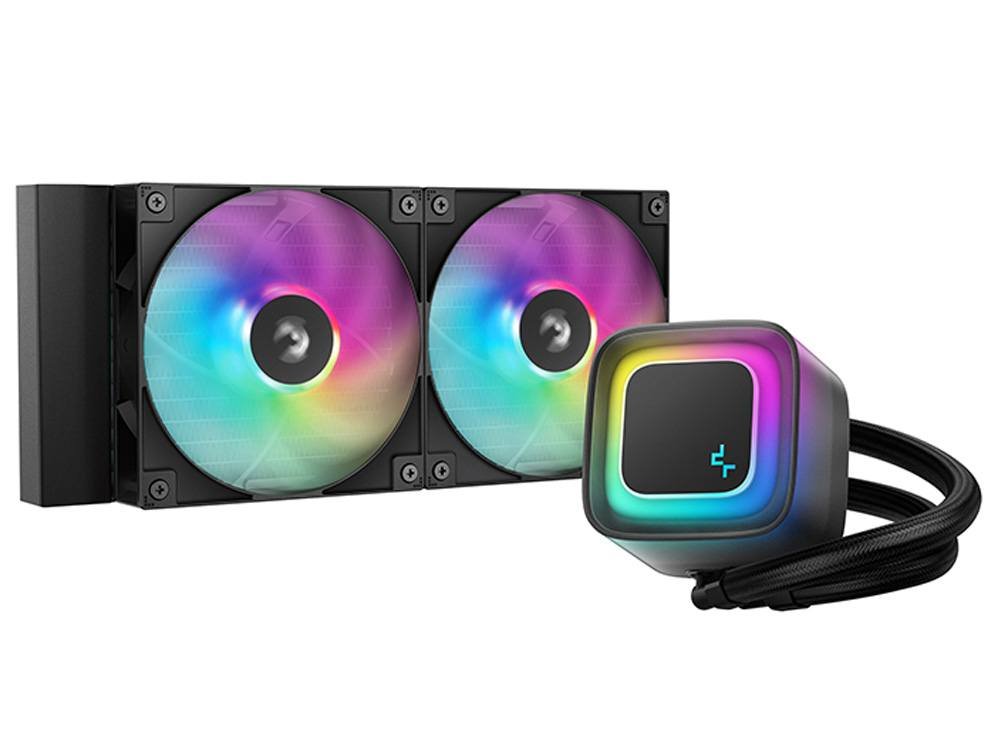 DeepCool LE240 V2 240mm All-In-One Liquid CPU Cooler - Black