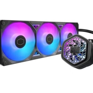 Cooler MasterLiquid Atmos II VRM Fan 360mm ARGB All-In-One CPU Cooler – Black