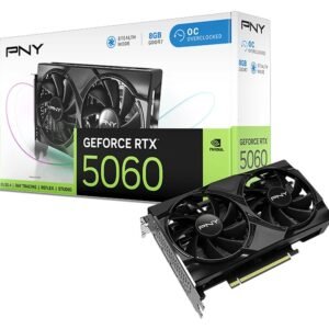 PNY GeForce RTX 5060 Overclocked Dual Fan Graphics Card