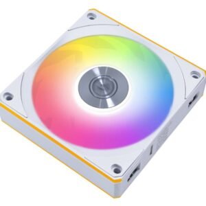 Lian Li UNI FAN CL Wireless 120mm ARGB Reverse Blade PWM Fan – White