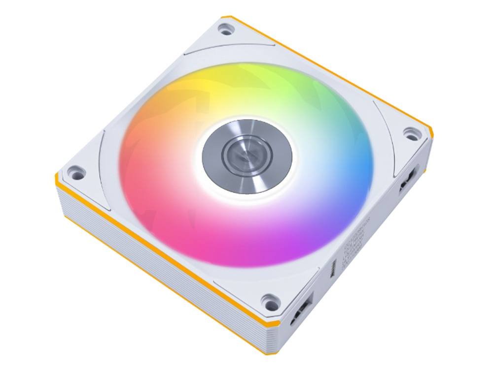 Lian Li UNI FAN CL Wireless 120mm ARGB Reverse Blade PWM Fan - White