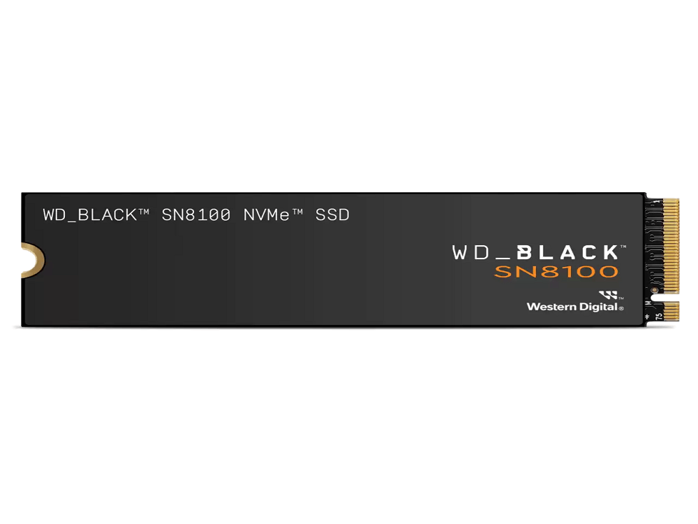 WD BLACK SN8100 2TB PCIe Gen5 M.2 2280 NVMe SSD (Without Heatsink)
