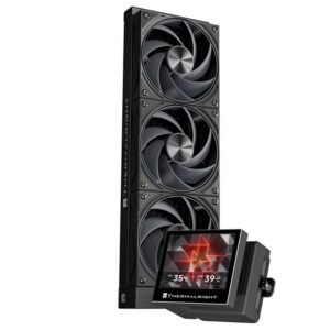 Thermalright Stream Vision 360mm All-In-One Liquid CPU Cooler – Black