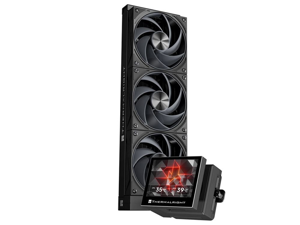 Thermalright Stream Vision 360mm All-In-One Liquid CPU Cooler - Black