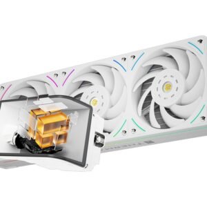 Thermalright Wonder Vision 360 UB ARGB All-In-One Liquid CPU Cooler – White