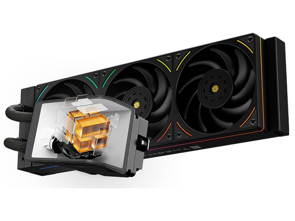 Thermalright Wonder Vision 360 UB ARGB AIO Liquid CPU Cooler - Black