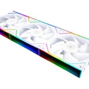 Thermalright TL-M12QW X3 PWM ARGB 120mm Fan – White (3-Pack)